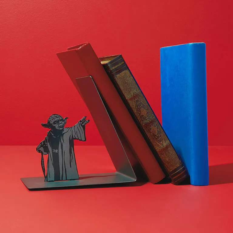 Hallmark Star Wars™ Yoda™ Metal Bookend 2 Hallmark Star Wars™ Yoda™ Metal Bookend - Image 2