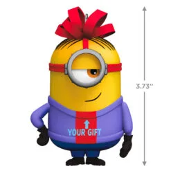 Hallmark Minions The Gift Of Stuart Musical Ornament 8 Hallmark Minions The Gift Of Stuart Musical Ornament -Hallmark Store Stuart in Ugly Christmas Sweater Keepsake Ornament 1899QXI7397 03
