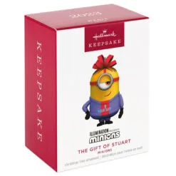 Hallmark Minions The Gift Of Stuart Musical Ornament 9 Hallmark Minions The Gift Of Stuart Musical Ornament -Hallmark Store Stuart in Ugly Christmas Sweater Keepsake Ornament 1899QXI7397 04
