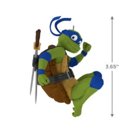 Hallmark Teenage Mutant Ninja Turtles: Mutant Mayhem Leonardo Ornament -Hallmark Store TMNT Mutant Mayhem Leonardo Keepsake Ornament 1899QXI7369 03