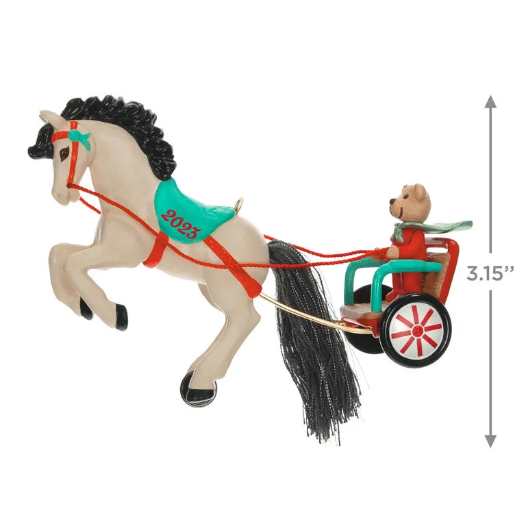 Hallmark A Pony For Christmas 2023 Ornament 3 Hallmark A Pony For Christmas 2023 Ornament - Image 3