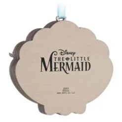 Hallmark Disney The Little Mermaid Ariel And Friends Papercraft Ornament -Hallmark Store The Little Mermaid and Friends Keepsake Ornament 1999QXD6579 06