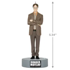 Hallmark The Office Dwight Schrute Ornament With Sound 8 Hallmark The Office Dwight Schrute Ornament With Sound -Hallmark Store The Office Dwight Schrute Keepsake Ornament 2199QXI7257 03