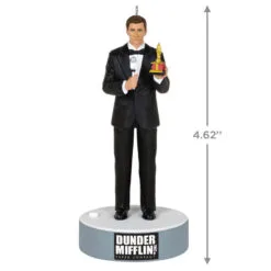 Hallmark The Office Dundie Winner! Ornament With Sound -Hallmark Store The Office Michael Scott Keepsake Ornament 2199QXI7583 03
