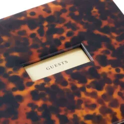 Hallmark Tortoiseshell Guest Book 9 Hallmark Tortoiseshell Guest Book -Hallmark Store Tortoiseshell Print Guest Book 1EDY3147 04