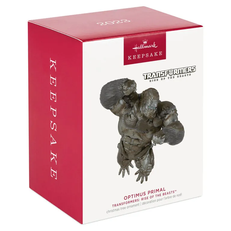Hallmark Transformers: Rise Of The Beasts™ Optimus Primal Ornament 4 Hallmark Transformers: Rise Of The Beasts™ Optimus Primal Ornament - Image 4