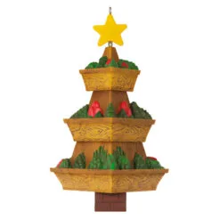 Hallmark Season's Gardenings Ornament -Hallmark Store TreeShaped Gardening Planter Keepsake Ornament 1899QGO2947 06