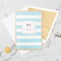 Hallmark Tropical Beach Scene 3D Pop-Up Anniversary Card -Hallmark Store Tropical Beach Scene 3D PopUp Anniversary Card 1299LAD2773 04