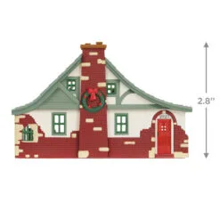 Hallmark Nostalgic Houses And Shops Traditional Tudor 2023 Ornament -Hallmark Store Tudor House Keepsake Ornament 2399QXR8129 03