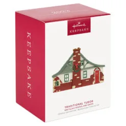 Hallmark Nostalgic Houses And Shops Traditional Tudor 2023 Ornament -Hallmark Store Tudor House Keepsake Ornament 2399QXR8129 04