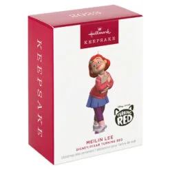Hallmark Disney/Pixar Turning Red Meilin Lee Ornament 9 Hallmark Disney/Pixar Turning Red Meilin Lee Ornament -Hallmark Store Turning Red Meilin Girl Keepsake Ornament 1999QXD6587 04