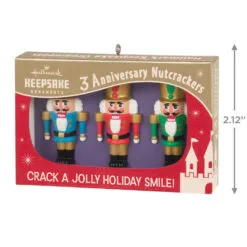 Hallmark Nifty Fifties Keepsake Ornaments Special Edition Ornament -Hallmark Store Vintage Box of Nutcrackers Keepsake Ornament 2099QGO2819 03