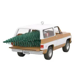 Hallmark All-American Trucks 1973 Chevrolet® Blazer® 2023 Metal Ornament -Hallmark Store Vintage Chevy Blazer Truck Keepsake Ornament 2199QXR8159 06