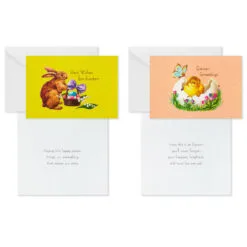 Hallmark Vintage Bunnies And Chicks Boxed Easter Cards, Pack Of 24 11 Hallmark Vintage Bunnies And Chicks Boxed Easter Cards, Pack Of 24 -Hallmark Store Vintage Easter Bunnies Chicks Boxed Easter Cards 5STZ1131 04