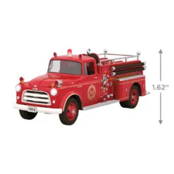 Hallmark Fire Brigade 1956 Dodge Fire Engine 2023 Ornament With Light -Hallmark Store Vintage Fire Truck Keepsake Ornament 2799QXR8167 03