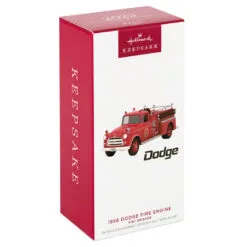 Hallmark Fire Brigade 1956 Dodge Fire Engine 2023 Ornament With Light -Hallmark Store Vintage Fire Truck Keepsake Ornament 2799QXR8167 04