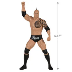 Hallmark WWE The Rock Ornament -Hallmark Store WWE Dwayne The Rock Johnson Keepsake Ornament 1999QXI7199 03