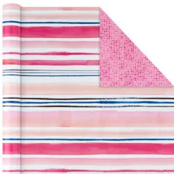 Hallmark Watercolor Tones 3-Pack Reversible Wrapping Paper, 75 Sq. Ft. Total 10 Hallmark Watercolor Tones 3-Pack Reversible Wrapping Paper, 75 Sq. Ft. Total -Hallmark Store Watercolor Tones 3Pack Reversible Wrapping Paper 5EWR6405 05
