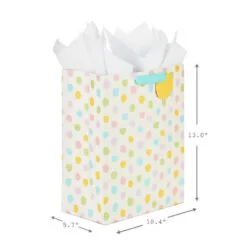 Hallmark 13" Welcome Baby 3-Pack Assorted Gift Bags With Tissue 10 Hallmark 13" Welcome Baby 3-Pack Assorted Gift Bags With Tissue -Hallmark Store Welcome Baby 3Pack Assorted Large Gift Bags Tissue 5EGB6421 03