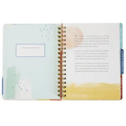Hallmark Wellness Journal Spiral Notebook -Hallmark Store Wellness Journal Spiral Notebook 1HWJ7043 03