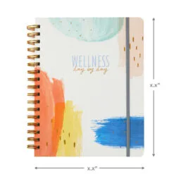 Hallmark Wellness Journal Spiral Notebook -Hallmark Store Wellness Journal Spiral Notebook 1HWJ7043 07