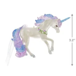 Hallmark Majestic Unicorn Ornament -Hallmark Store White Blue and Purple Unicorn Keepsake Ornament 1799QGO2717 03
