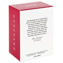 Hallmark Heirloom Angels Ornament -Hallmark Store White Pink Angel Keepsake Ornament 1699QXR8197 05