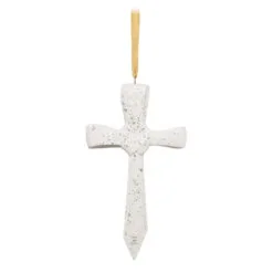 Hallmark Never Failing Love Porcelain Ornament -Hallmark Store White Porcelain Cross Keepsake Ornament 1799QHX3047 06