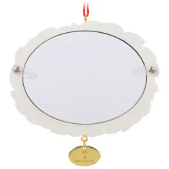 Hallmark A Beautiful Year 2023 Metal Photo Frame Ornament 11 Hallmark A Beautiful Year 2023 Metal Photo Frame Ornament -Hallmark Store White Wreath Picture Frame Keepsake Ornament 1999QGO2617 06
