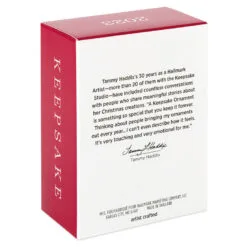 Hallmark Snow Angel Ornament 10 Hallmark Snow Angel Ornament -Hallmark Store White and Pink Glittery Snow Angel Keepsake Ornament 1399QGO2749 05