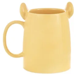 Hallmark Disney Winnie The Pooh Dimensional Pooh Bear Mug, 17 Oz. -Hallmark Store Winnie the Pooh Yellow Dimensional Pooh Bear Mug 1DYG2098 03