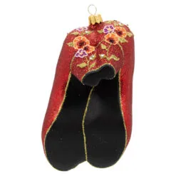 Hallmark The Wizard Of Oz™ Ruby Slippers™ Glass Ornament -Hallmark Store Wizard of Oz Ruby Slippers Keepsake Ornament 1QEP3037 06