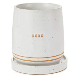 Hallmark XOXO Ceramic Planter