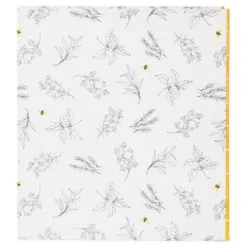 Hallmark Yellow Honeycomb Recipe Organizer Book -Hallmark Store Yellow Honeycomb Recipe Organizer Book 1TOG1031 04