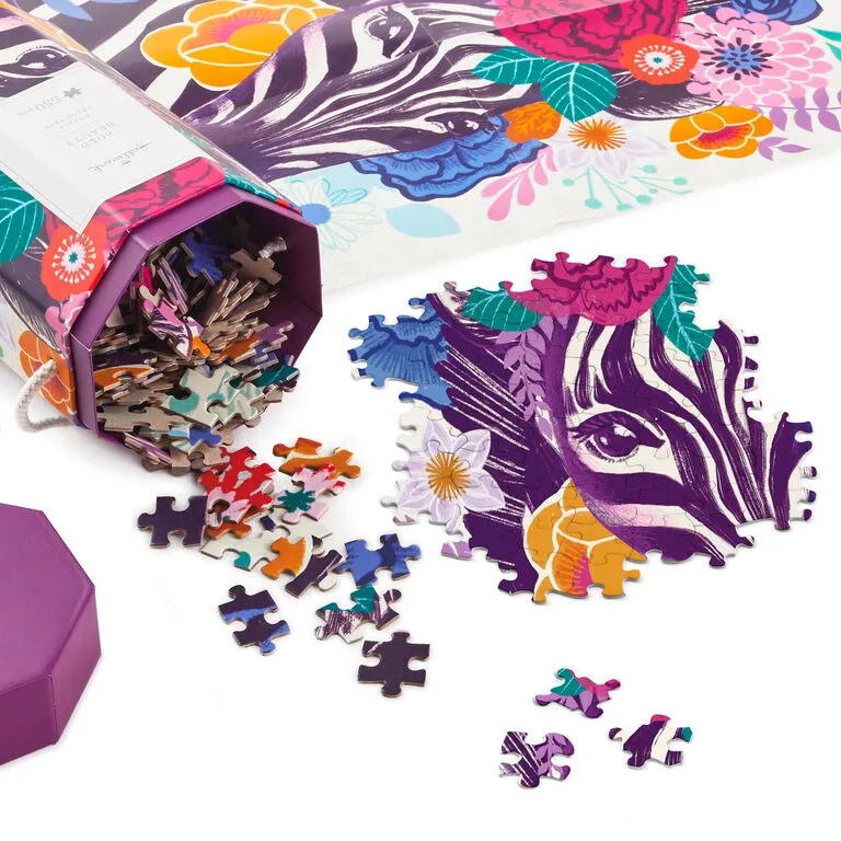 Hallmark Bold Beauty 550-Piece Jigsaw Puzzle 2 Hallmark Bold Beauty 550-Piece Jigsaw Puzzle - Image 2